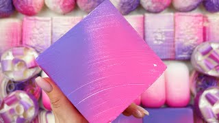 ASMR SOAP★Compilation set★Crushing soap★Cutting soap cubes★FOAMampGLITTERampSTARCH★ [upl. by Bolling]