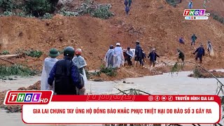 Gia Lai chung tay ủng hộ đồng bào khắc phục thiệt hại do bão số 3 gây ra [upl. by Emmi231]