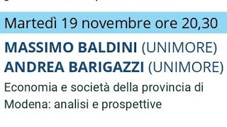 Economia e società della provincia di Modena analisi e prospettive  19112024 [upl. by Justinian297]