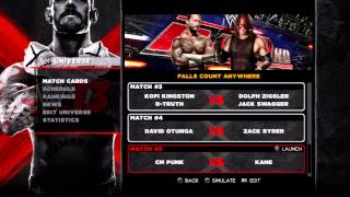 WWE 13 Universe Mode 01 In The Beginning [upl. by Stieglitz930]