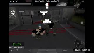 Roblox Fort Tedder Roleplay  Episode 1  Patrolling as MED [upl. by Ekram]