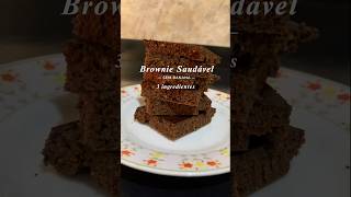 Brownie saudável prático delicioso e SEM BANANA [upl. by Rhys582]