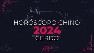 Horóscopo Chino 2024  Cerdo  Canal 13 [upl. by Lainahtan]