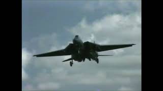 What a AWESOME SIGHT seeing 4x F14 Tomcats at RNAS Yeovilton for the DDay Anniversary June 1994 [upl. by Lrae]