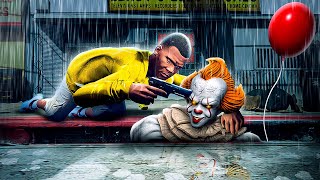 FRANKLIN ROBBED PENNYWISE GTA 5 Mods [upl. by Atkinson]