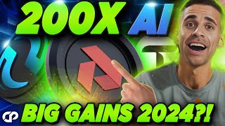 🔥Top 5 AI Coins Set to 200x by 2024  25 🚀 Nvidias AI Hidden Altcoins💸 CRYPTOPRNR [upl. by Gittle698]