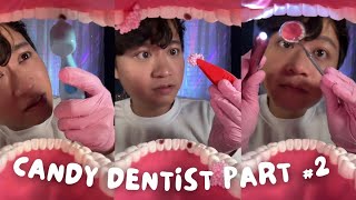 ASMR  Top 4 Dentist Eats Candy from your Teeth 🦷 Part 2 [upl. by Wrightson]