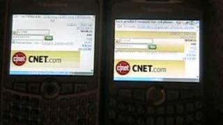 Blackberry 8300 vs 8320 WiFi [upl. by Demmy553]