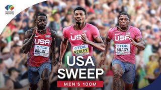 Mens 100m Final  World Athletics Championships Oregon 2022 [upl. by Winny]