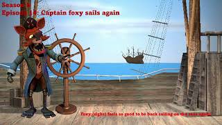 The blueberry splits lemon drop and friends season 5 title card Episode 14Captain Foxy sails again [upl. by Aleakim]