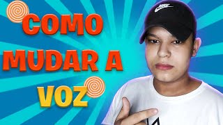 Como modificar a voz em tempo real pc 2021 [upl. by Faus]