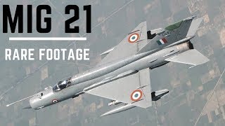 Mig 21 Take Off amp Cockpit View  Rare Footage [upl. by Shanks]