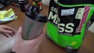 Гейнер Optimum Nutrition Serious Mass Проба [upl. by Lehcim871]