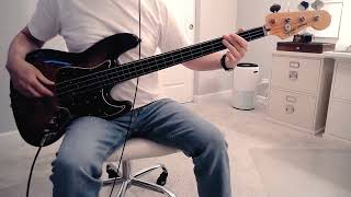 Whistle Down the Wind by Nick Heyward Bass Cover [upl. by Llerrat]