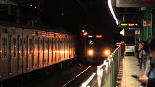 Korail Line 4 trains at Surisan [upl. by Roxy315]