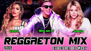 MIX CANCIONES REGGAETON 2024 🎵 MIX REGGAETON DE MODA 🎵 Daddy Yankee Karol G Shakira Ozuna Maluma [upl. by Uriiah93]