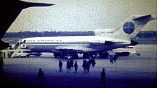 Weißte noch Super 8 aus alter Zeit 1 Flughafen Berlin Tempelhof März 1967 [upl. by Scevour]