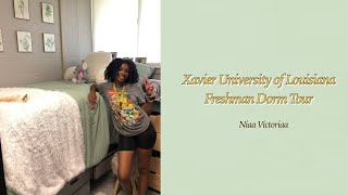 2021 Freshman Dorm Tour  Xavier University of Louisiana [upl. by Jarrid]