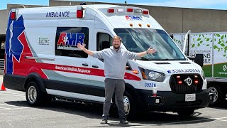 I Drive A Fully Electric Ambulance Lightning eMotors Transit 3500 Built To Save Lives [upl. by Aihk]