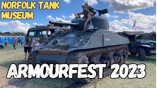 Tank action  Armourfest 2023 Vlog [upl. by Deering824]