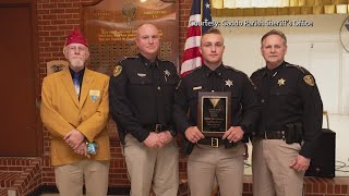 40 amp 8 honor Caddo Deputy as Louisiana Hero of the year [upl. by Tharp]