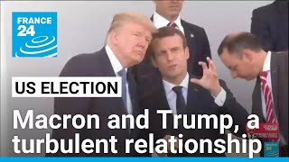 Emmanuel Macron and Donald Trump a turbulent relationship • FRANCE 24 English [upl. by Blackmun]