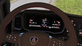 ETS2 133  Scania NextGen S Ghost Screen Dashboard Mod [upl. by Eened]