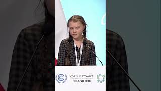 Greta Thunberg Climate Justice before Popularity COP24 [upl. by Haila844]