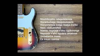 Jean Baptiste Byumvuhore Umbabarire mawe Lyrics [upl. by Adiehsar]