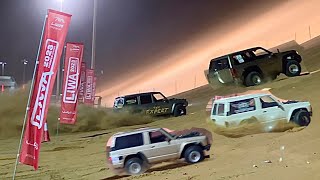 4x4 SUVs Race  Tallest Sand Dune in UAE Tal Moreeb  Liwa International Festival 2023 [upl. by Nyltyak]