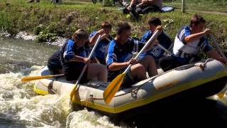 Rafting Sömmerda 2012  Im Tal der Riesenspinne  Kanukanal  Höhepunkte  1Teil 13 [upl. by Aret]