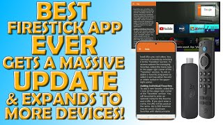 🟠 Best Firestick App Ever Gets Massive Update and Expands To More Devices 🟠 [upl. by Oynotna33]