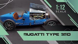 Bugatti type 35d  ITALERI  112 scale  scale modeling [upl. by Teerpnam]