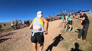 Roberto Delorenzi leading Salomon Ultra Pirineu Marathon 2023 [upl. by Jerman32]