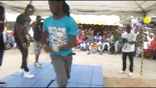 SAFAREL Obiang à la kermesse de Victor Schoelsher Adjamé  part 1 [upl. by Manno]