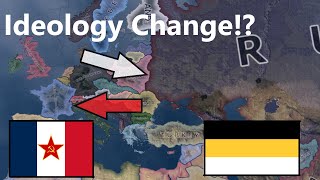 Communist france and monarchist ressia Hoi4 Timelapse [upl. by Pendleton]