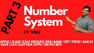 How To Learn Number System Part 3  By VMR LOGICS [upl. by Mallissa]