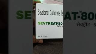 Sevelamer 800 mg tablet Sevtreat800 [upl. by Farland552]