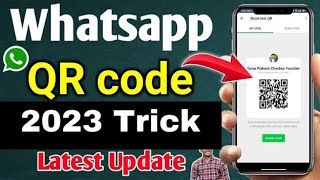 How To Scan Qr Code On Whatsapp 2023 Whatsapp Linked Device Feature  How To Use Whatsapp Web [upl. by Eno]