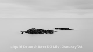 Liquid Drum amp Bass DJ Mix January24 [upl. by Hekker]