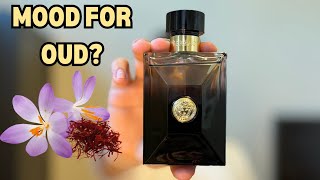 VERSACE OUD NOIR FRAGRANCE REVIEW  OUD WOOD CLONE [upl. by Merriman995]