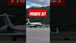 PRIVATE JET BOMBARDIER GLOBAL 8000 pesawat aircraft pesawatpribadi privatejet shorts [upl. by Ardnekat27]