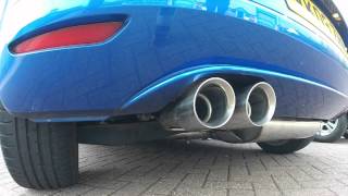 VW Scirocco Stock vs Milltek Exhaust [upl. by Yrod]