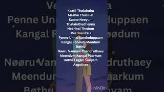 Kangal randum moodum poth😪 tamil tamil sad song [upl. by Enirehtahc]