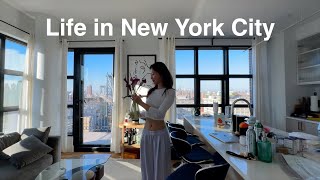 Living Alone in NYC hosting my first dinner party [upl. by Pinter]