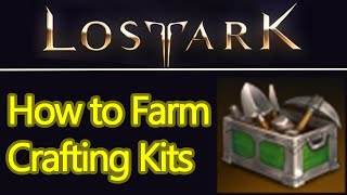 Lost Ark adept crafting kit locations guide apprentice crafting kit expert crafting kit how to get [upl. by Remmus]