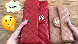 CHANEL Medium Classic Flap vs Mini Rectangular Flap Which One Do I Recommend 😍 [upl. by Kcinom374]