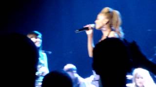 Kelly Clarkson and Tamyra Gray  When You Believe  Nokia Theater  Los Angeles  040312 [upl. by Grimes]