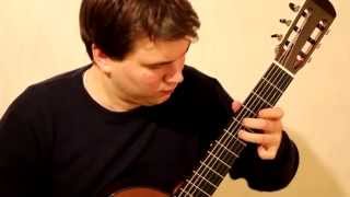 Patrik Kleemola plays Leo Brouwer´s Estudio 11 Estudios sencillos [upl. by Esilahs840]