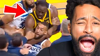 Draymond Green amp Rudy Gobert’s BEEF History [upl. by Beard]